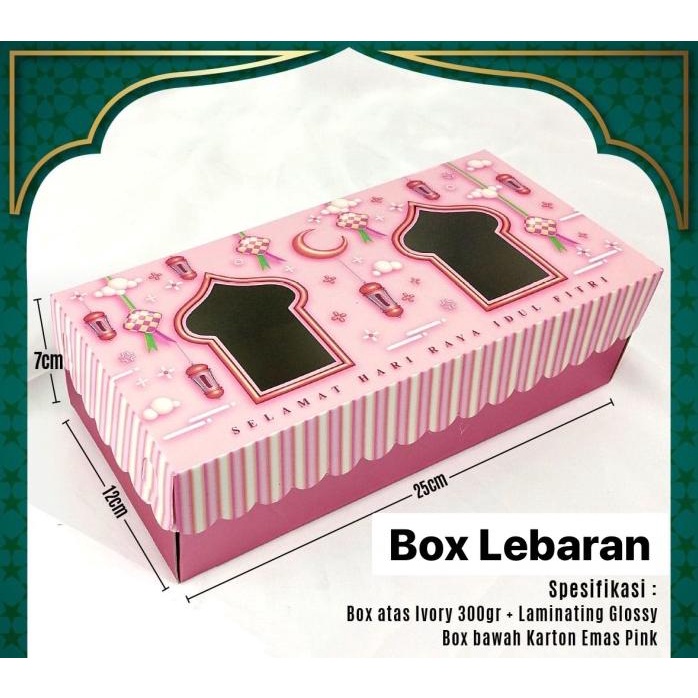 

Box Kotak Packaging Hampers Kue Bolu Gift Lebaran Idul Fitri - Eid 12 Hot!!!R30F