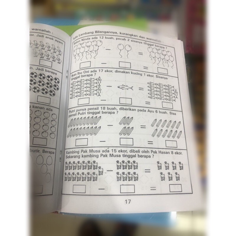 Aku suka Matematika untuk anak TK