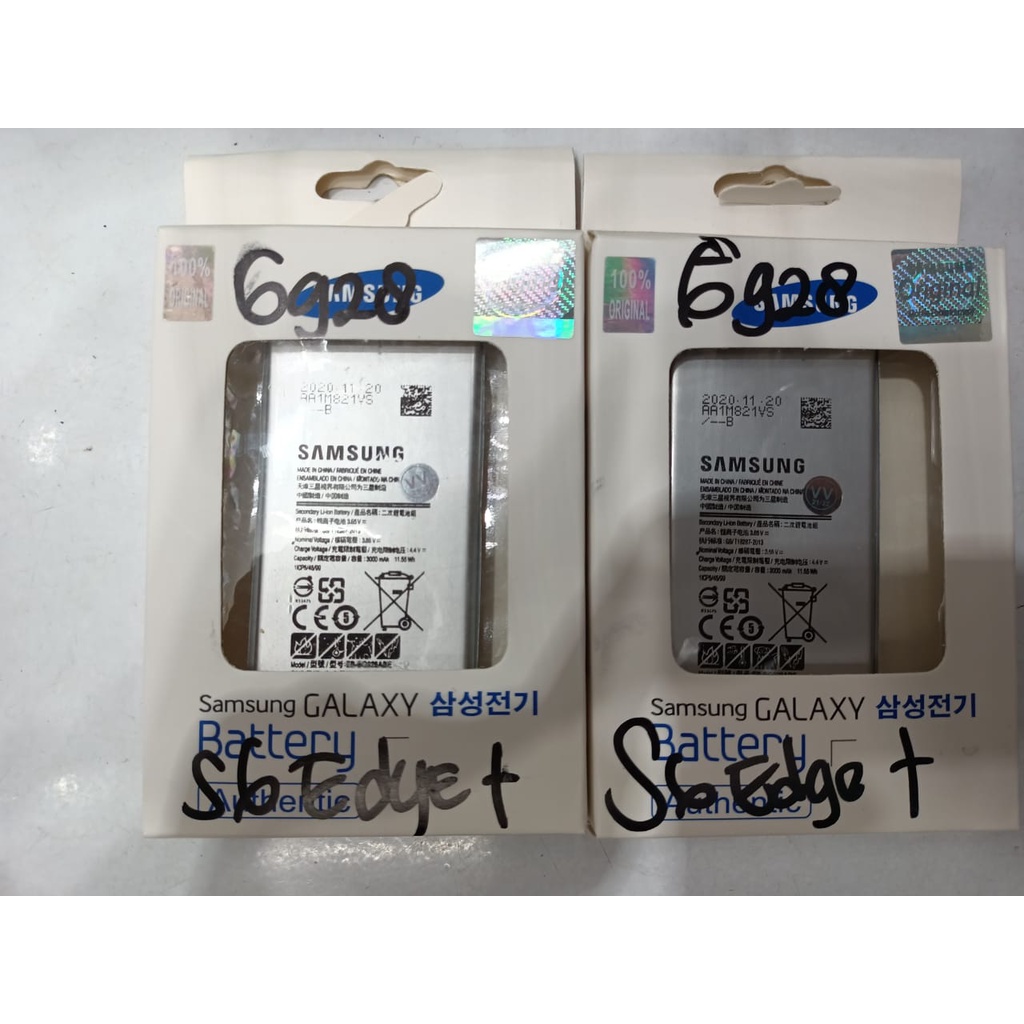 Baterai Batery Battery Samsung Galaxy S6 EDGE PLUS G928 Batre Samsung S6 Edge+ Ples Batu Baterai Hp