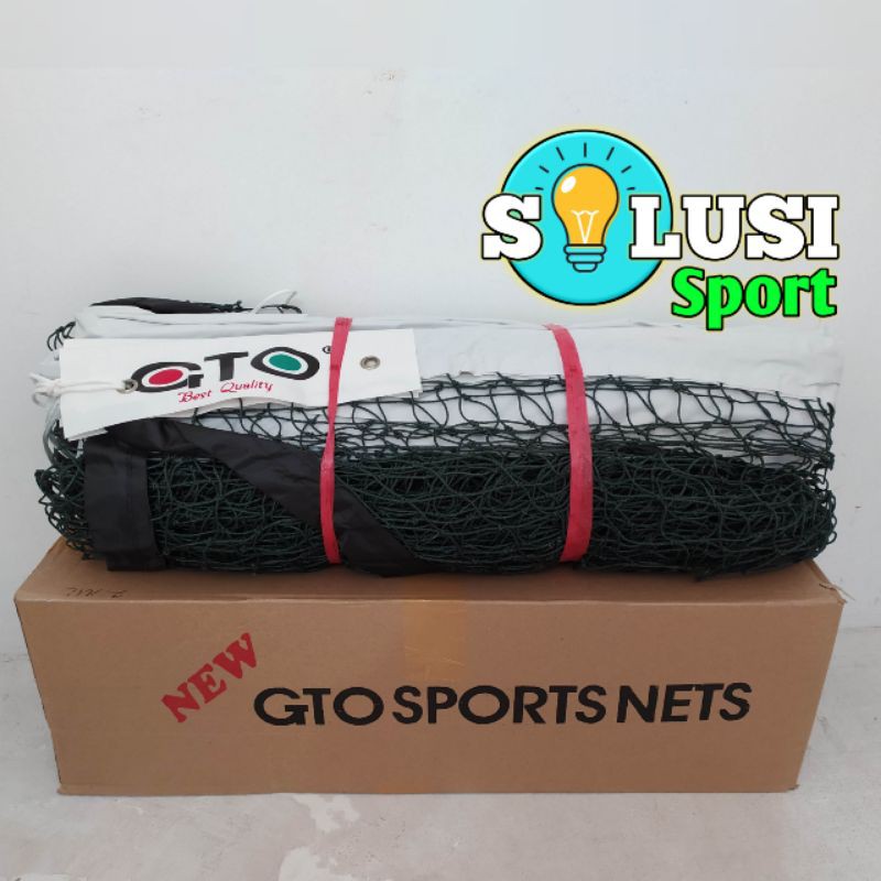Net Tenis GTO Jaring Netting Tennis Lapangan - Sling Baja