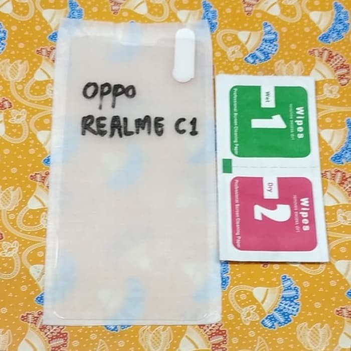 Tempered Gorilla Glass kaca Oppo REALME C1 murah meriah mantap