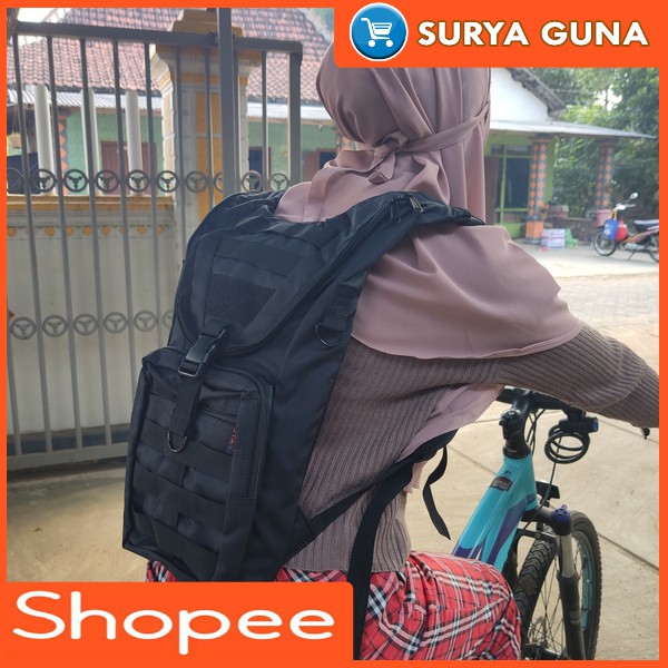 tas punggung sepeda mtb hitam tas sepeda ransel