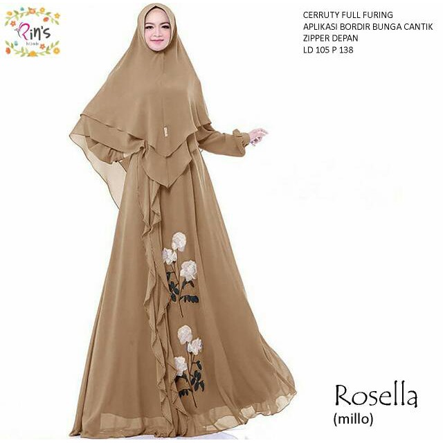 Gamis Ceruty Temukan Harga Dan Penawaran Dress Muslim Online