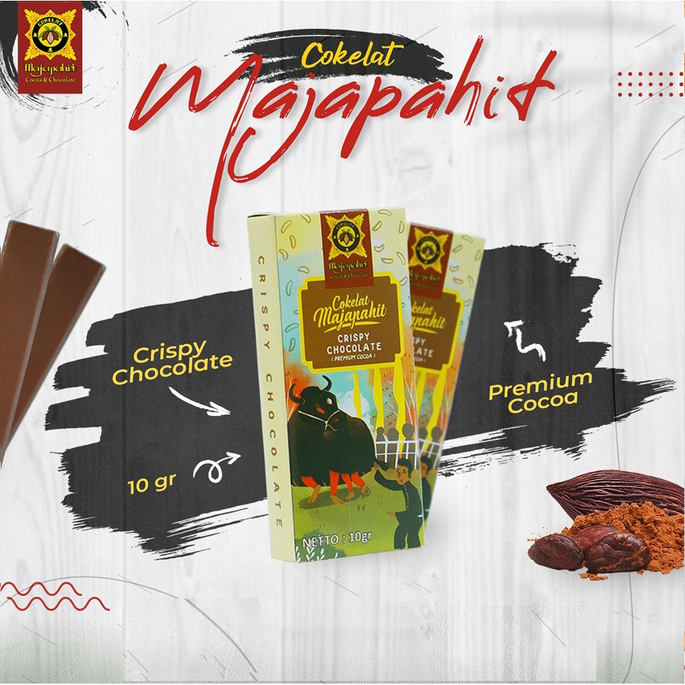 

Milk Chocolate 10 gr/Cokelat Majapahit /Cokelat Batang/Cokelat Batangan/Coklat Batangan Sehat