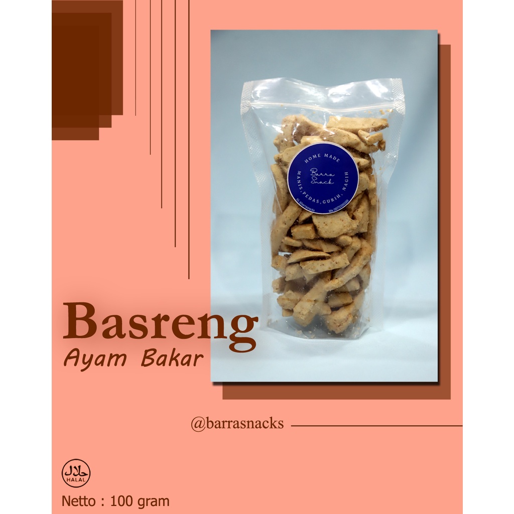 

Basreng Ayam Bakar Barra Snack *100gram