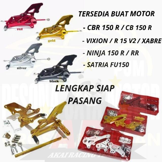 New UNDERBONE MODEL M-SATO NINJA R/NINJA RR/CBR 150R/CB 150R/VIXION/R15/SATRIA FU/GSX150BEST QUALITY