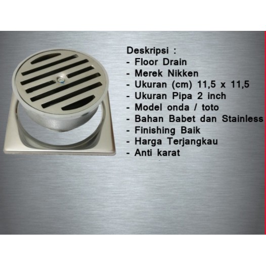 Floor Drain Strainer Saringan Got Kamar Mandi Lantai Kamar Mandi-yoyosoo