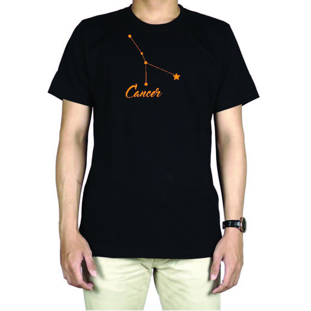 Kaos Tshirt Zodiak Rasi Bintang