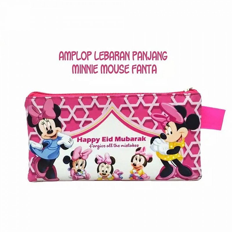 

Amplop/ Dompet Lebaran Minnie Mouse Pink Import BN342