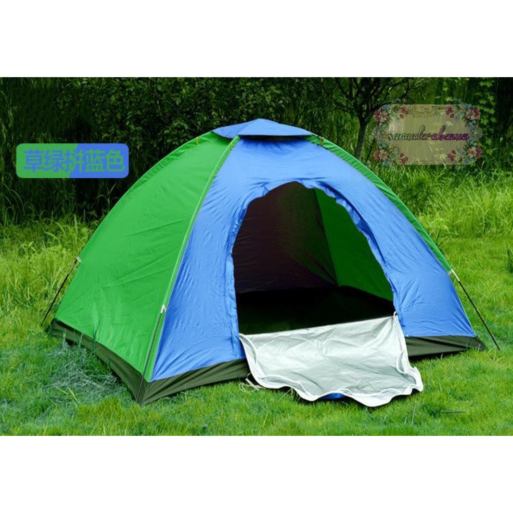 RT106 Tenda Camping outdoor indoor kapasitas 2-3 orang ukuran 2m x 1,5m SB3549