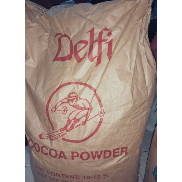 Coklat Bubuk Delfi type DF 760 kemasan 25 kg
