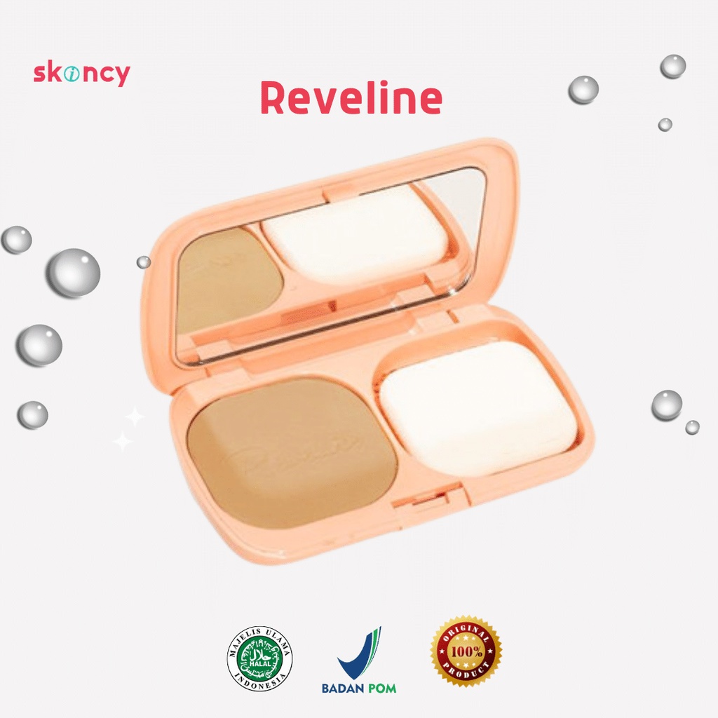 REVELINE Brightening Two Way Cake | Bedak TWC (100% ORIGINAL & BPOM)