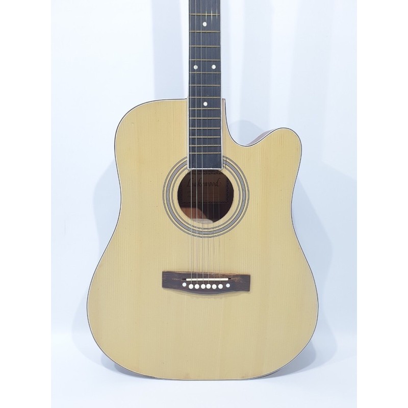 Gitar Akustik Merk Lakewood Natural Hitam Jumbo Sunkay Trusrod Senar String Murah Jakarta Pemula