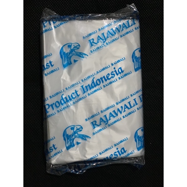 Kantong Plastik Kuah Tahan Panas 10x17x012 (1/4kg) Rajawali +-92 lbr