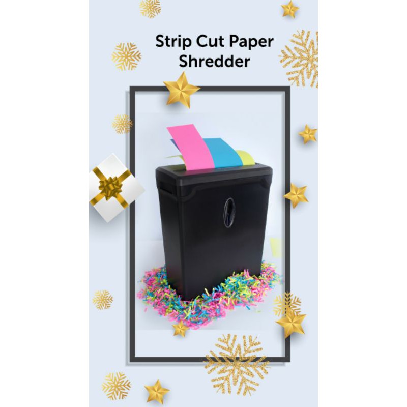 Paper Shredder / Mesin Penghancur Kertas Glory 506 Cross Cut, hancur kecil-kecil. GARANSI!