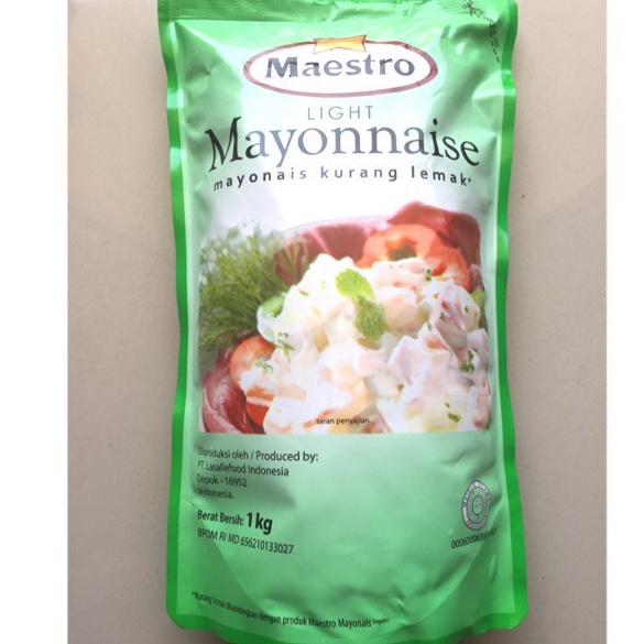 Mayonaise Maestro Original 1kg / Mayones / Mayonnaise / Mayo Ori 1 Kg