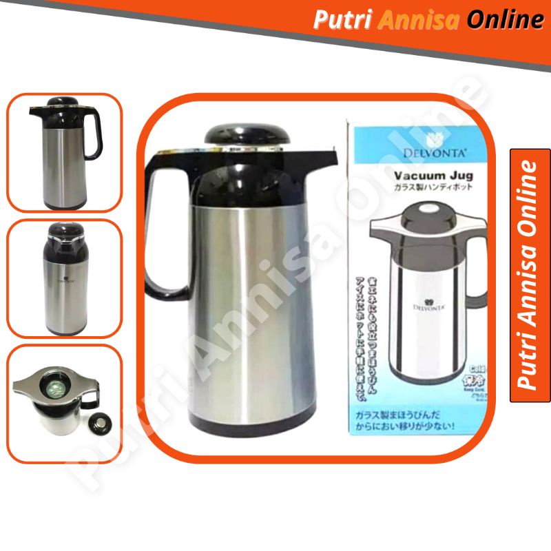 Tremos Air Panas Stainless Steel Termos Kaca 1.9 Liter Original Quality