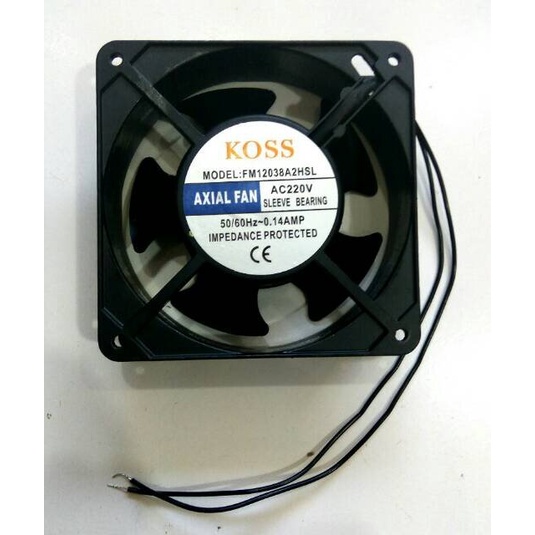 Kipas Angin Komputer 12 Cm / Cooling Fan Computer / Axial Fan KOSS