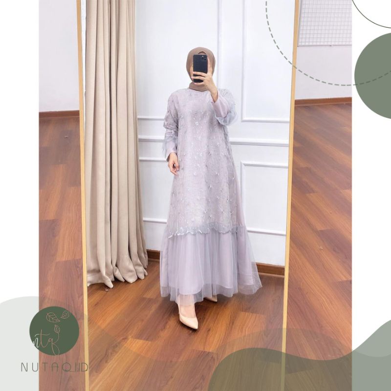 Raya Dress Mewah Premium Quality Trendy 2022