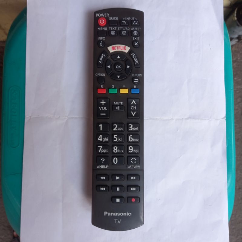 Remote TV LCD LED PANASONIC SMART Original .