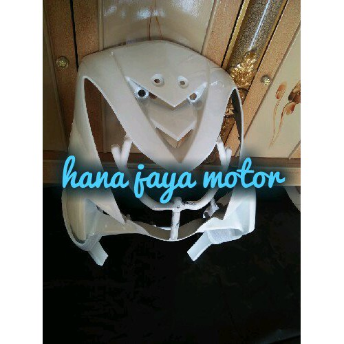 cover body depan mio soul karbu tameng mio soul pertama