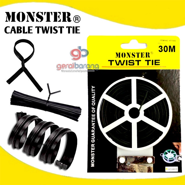 

Aman Kawat Pengikat Kabel Multi Fungsi, Twist Tie Gilaa!!!
