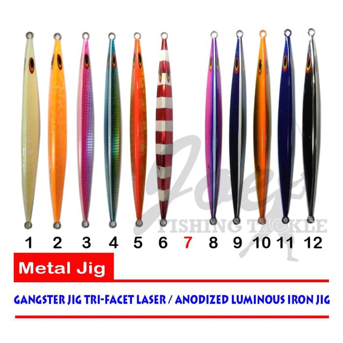 Jigging Master 150 Gram Metal Jig - Gangster Jig Umpan Mancing Pancing