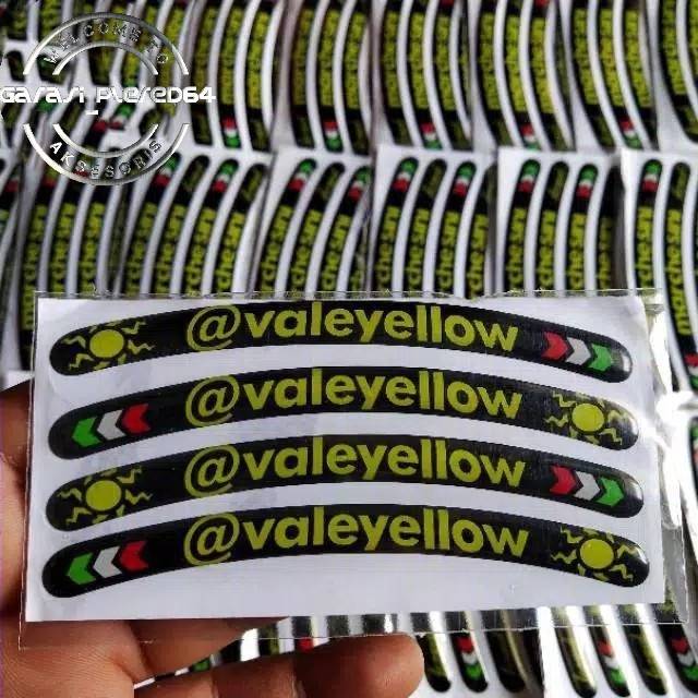 emblem stiker  timbul logo LIST VELG  valeyellow velk thailand thailook babylook piurmothai