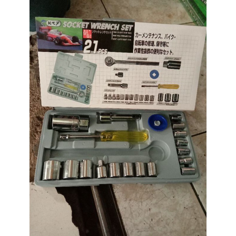 Mata Sok Set Kunci Sok 1/4