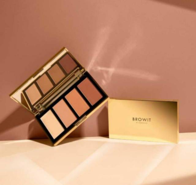 (READY) BROWIT BY NONGCHAT Highlight And Contour Pro Palette ORIGINAL Thailand