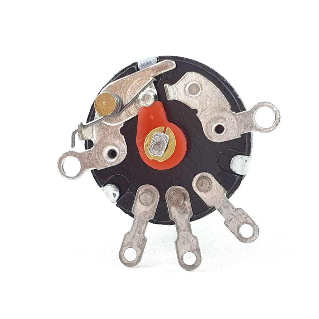 Potensio On Off 5 pin 10k Drat Kaki 5 Volume Radio 103
