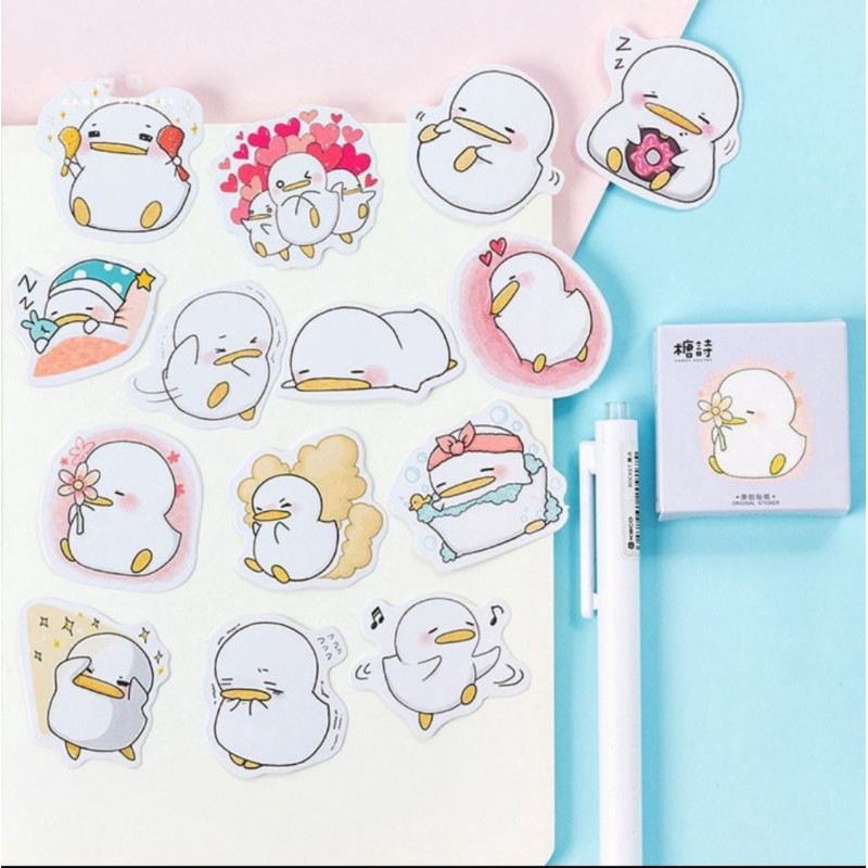 

45 Sticker Bebek lucu dekorasi Scrapbook Jurnal Agenda Planner