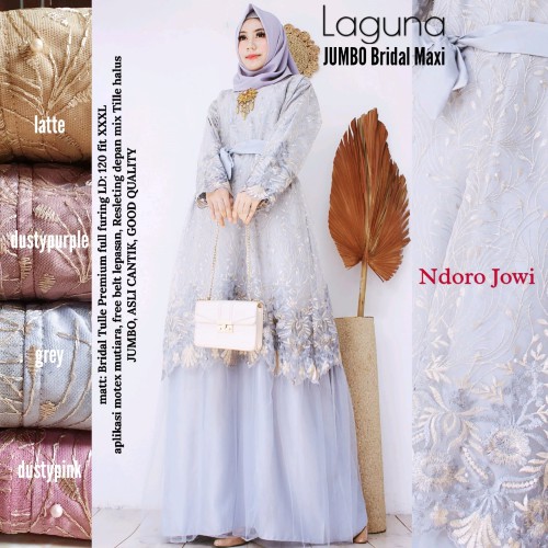LAGUNA JUMBO BRIDAL MAXI BY NDORO JOWI