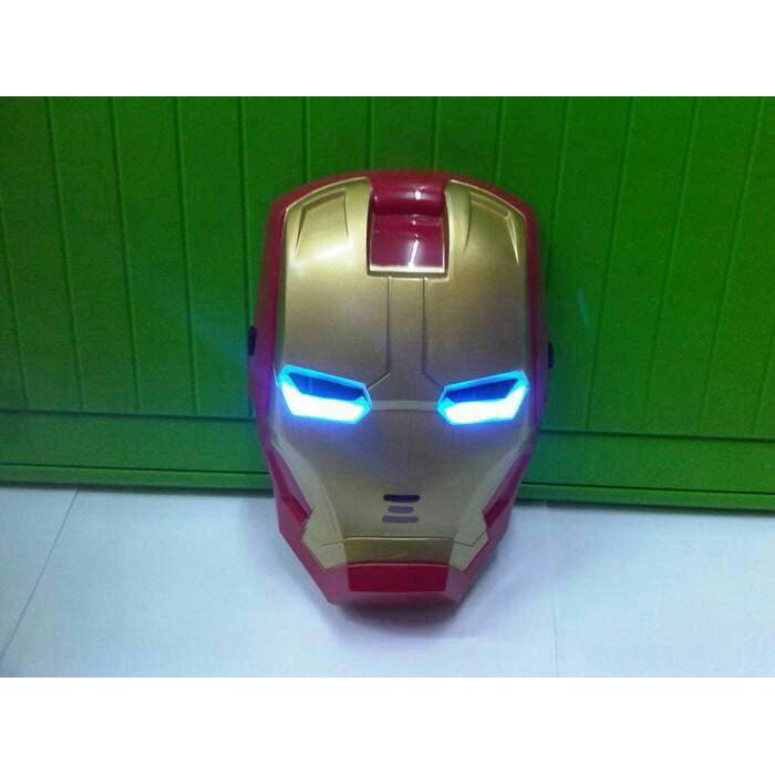 MAINAN TOPENG LED IRON MAN