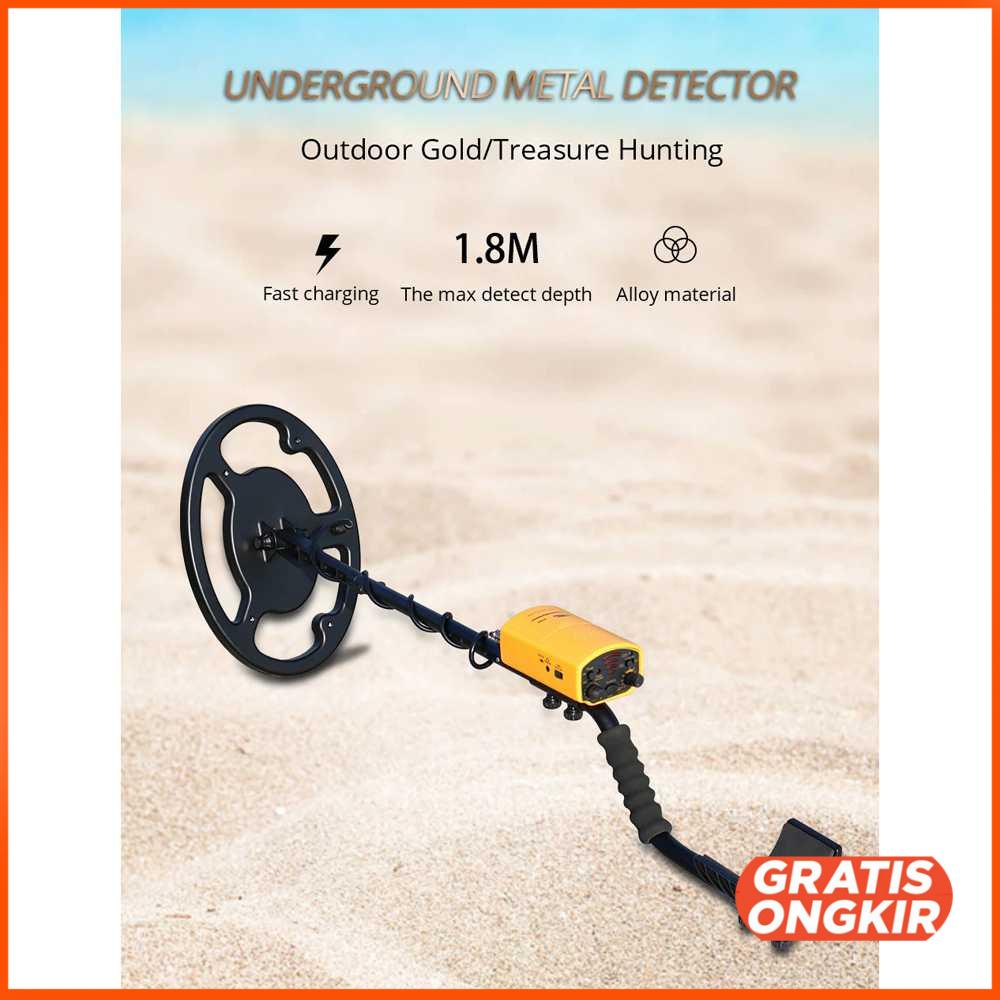 Pendeteksi Logam Metal Gold Silver Detector Finder - ST944