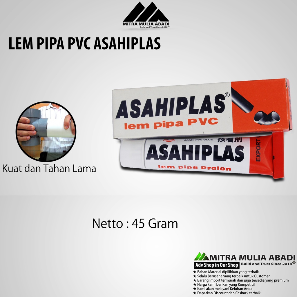 Lem Pipa Paralon PVC Asahi