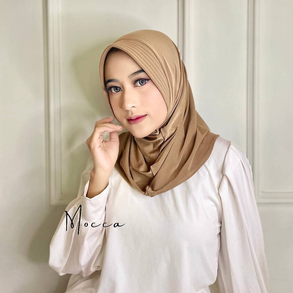 hijab sport/Hijab olahraga /jilbab instan volly Terbaru-3