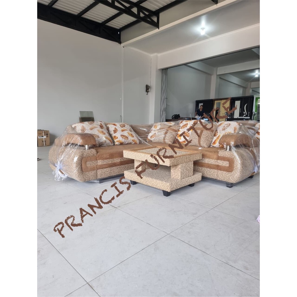 KURSI SOFA RUANG TAMU BENTUK  L RONALDO  SOFA RUANG TAMU MINIMALIS SOFA RUANG TAMU MEWAH SOFA  RUANG