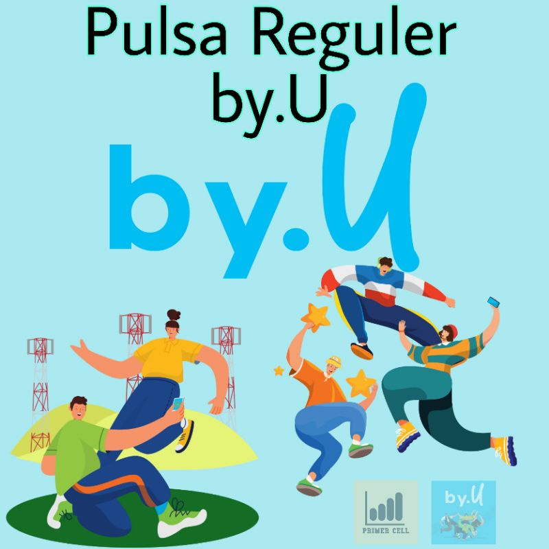 [PROMO] PULSA By.U 1K / PULSA BY.U REGULER 1000 MURAH