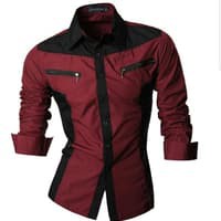 kemeja pria lengan panjang kemeja edwin