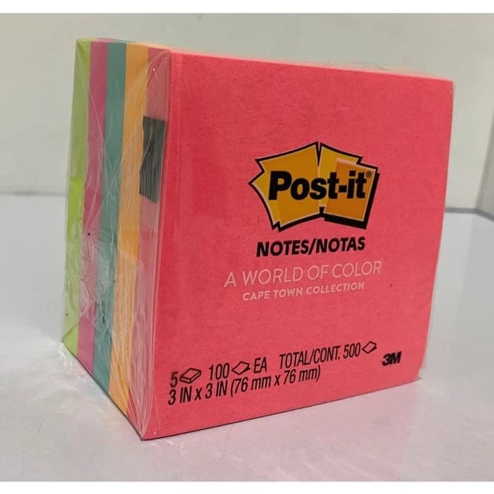 

Sticky Note Post it 3M 654 Warna 76 x 76mm (654PK)