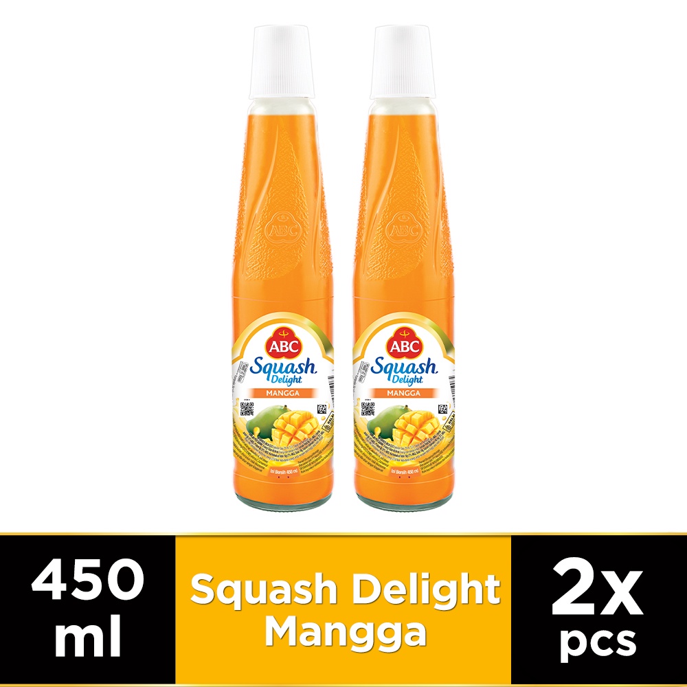 

ABC Sirup Squash Delight Mangga 2 x 450 mL