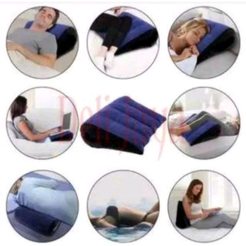 Bantal Serbaguna/Bantal biru bantal kesehatan