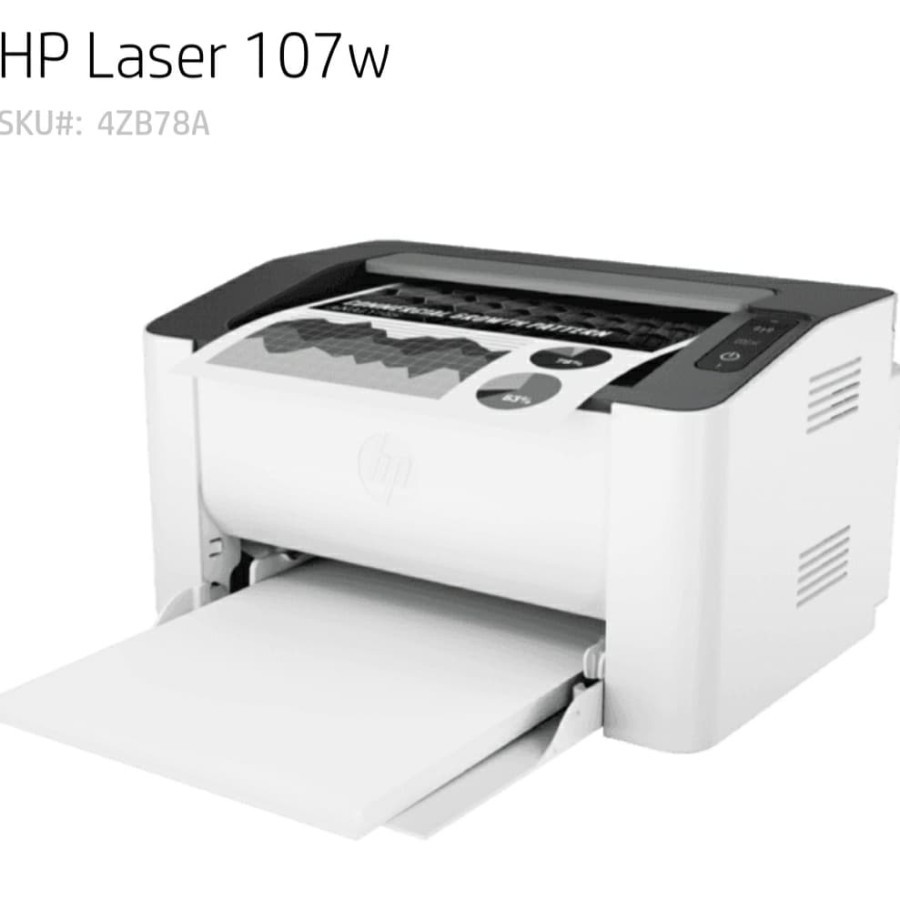 PRINTER HP LASER 107W - WIFI LASER MONO PRINTER