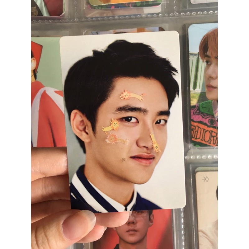 photocard pc d.o kyungsoo exo sg16 season greeting 2016