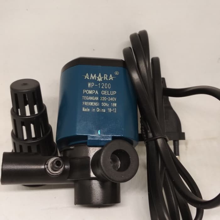 Amara WP 1200 Mesin Pompa Celup Power Head Aquarium Akuarium WP1200