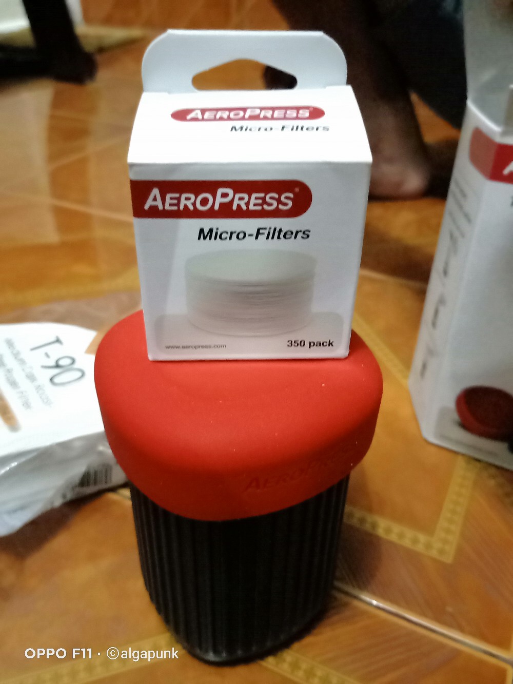 Aeropress Go Travel Free Steel Metal Filter Coffee Press Portable Cold Brew Maker