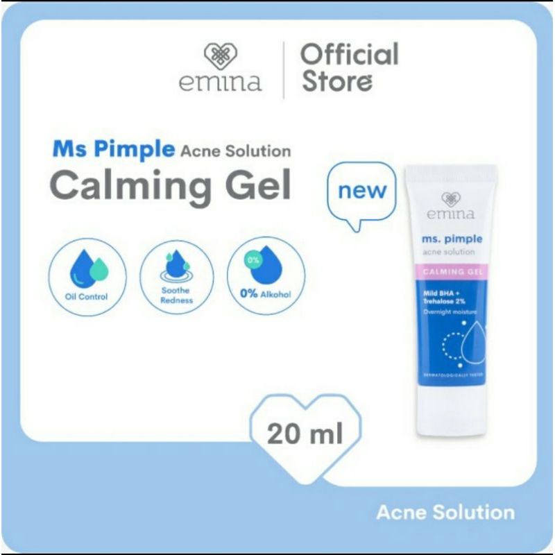 EMINA Ms.Pimple Acne Solution Calming Gel 20ml