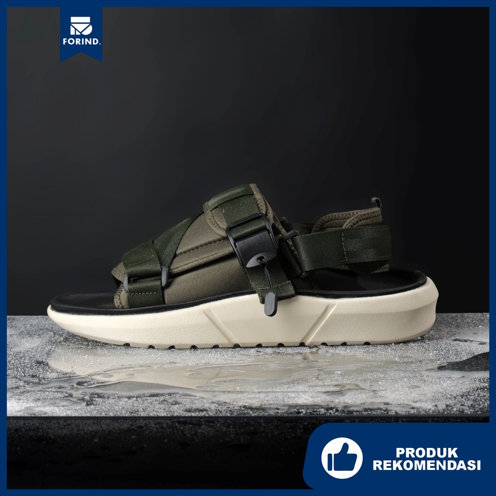 Introvert Army | Sandal Gunung Urban Original Santai Kasual Pria Sendal Footwear New Ori | FORIND x Reyl