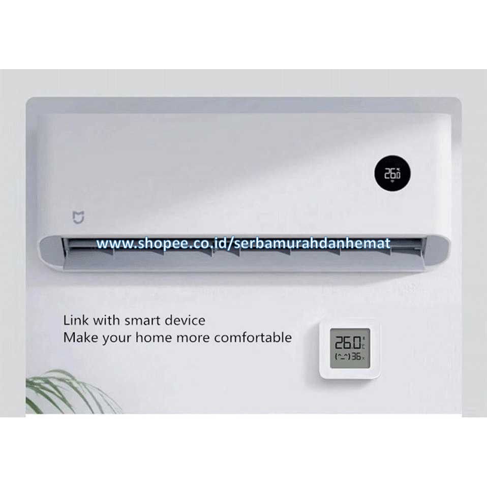 Bluetooth Higrometer Sensor Suhu Ruangan Kelembaban MIJIA E-Ink Humidity Thermostat Thermometer 2